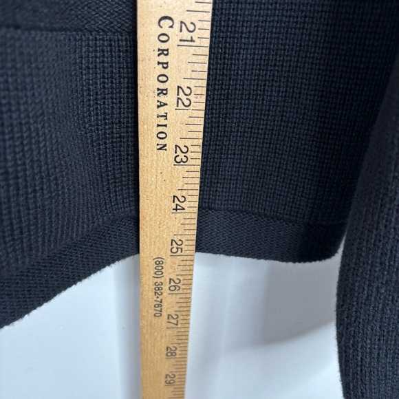 J.Crew Emile Sweater Lady Jacket XXL Black Cardigan Blazer Classic Old Money - Picture 9 of 14